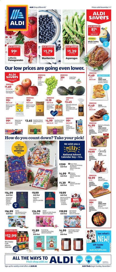 ALDI (DE, NJ, PA) Weekly Ad Flyer November 1 to November 7
