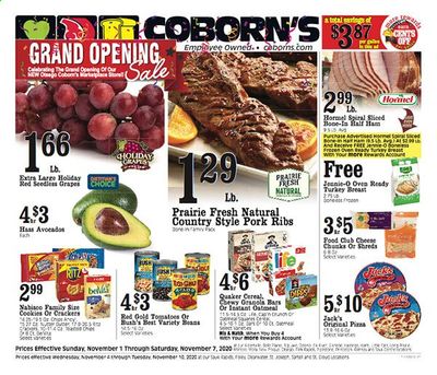 Coborn's (MN, SD) Weekly Ad Flyer November 1 to November 7
