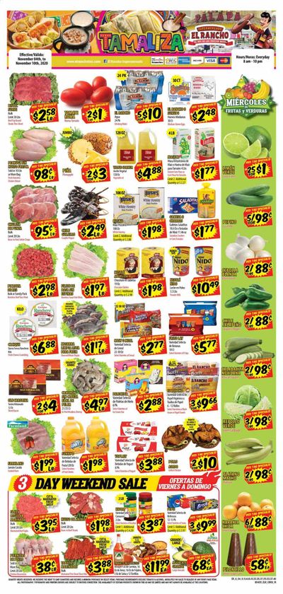 El Rancho (TX) Weekly Ad Flyer November 4 to November 10