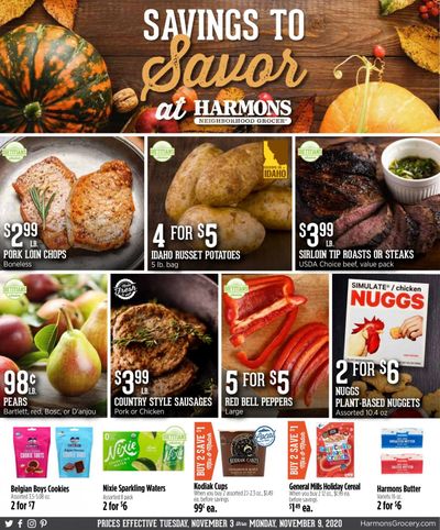 Harmons Weekly Ad Flyer November 3 to November 9