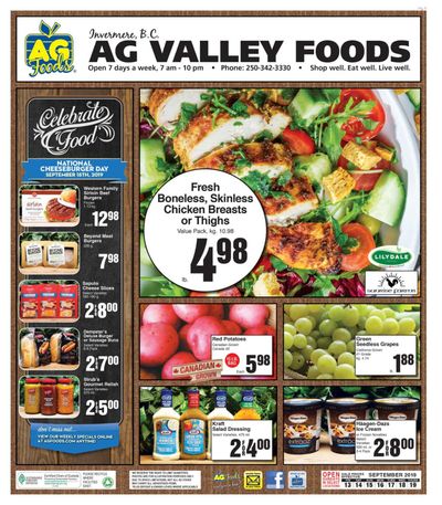 AG Foods Flyer September 13 to 19