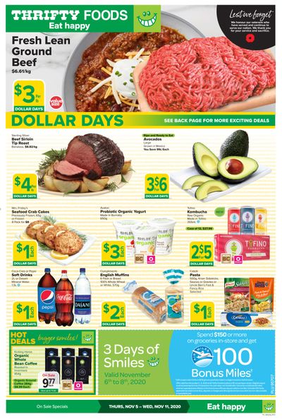 Thrifty Foods Flyer November 5 to 11