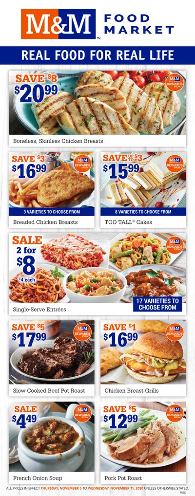 M&M Food Market (AB, BC, NWT, Yukon, NL) Flyer November 5 to 11