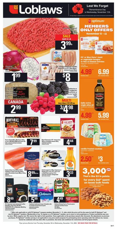 Loblaws (ON) Flyer November 5 to 11