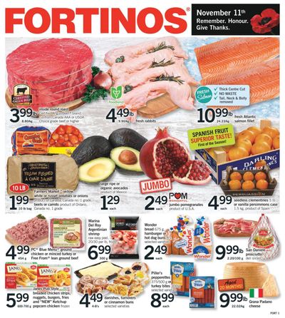 Fortinos Flyer November 5 to 11