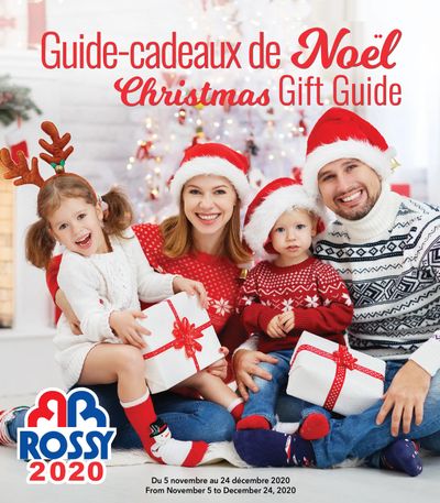 Rossy Christmas Gift Guide November 5 to December 24