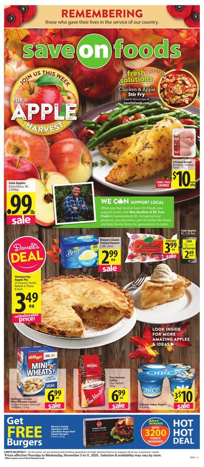 Save on Foods (SK) Flyer November 5 to 11