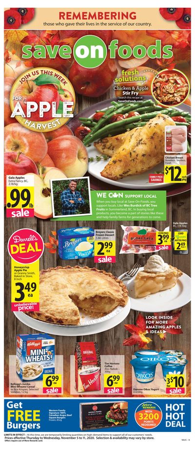 Save on Foods (AB) Flyer November 5 to 11