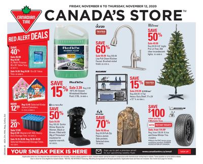 Canadian Tire (West) Flyer November 6 to 12