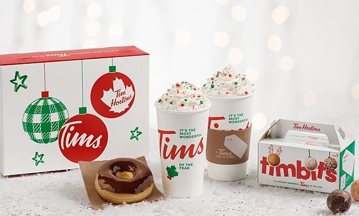 HOLLY JOLLY TIM'S at Tim Hortons