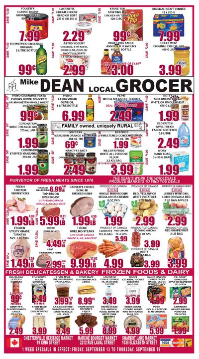 Mike Dean's Super Food Stores Flyer September 13 to 19
