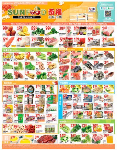 Sunfood Supermarket Flyer September 13 to 19