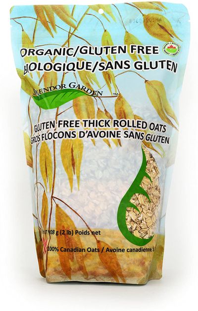 Splendor Garden Organic Gluten Free Thick Rolled Oats, 908 Grams On Sale for $ 4.00 at Amazon Canada