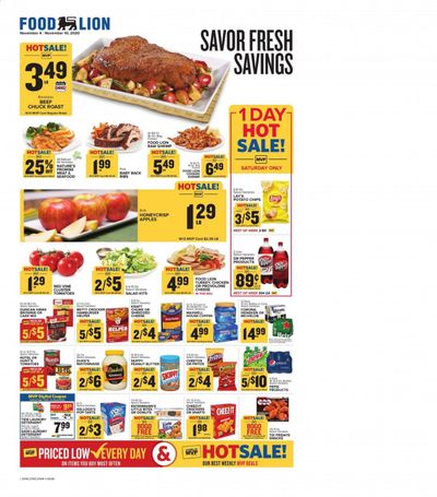 Food Lion (VA) Weekly Ad Flyer November 4 to November 10
