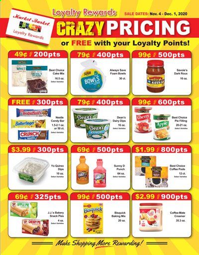 Market Basket (LA, TX) Weekly Ad Flyer November 4 to December 1