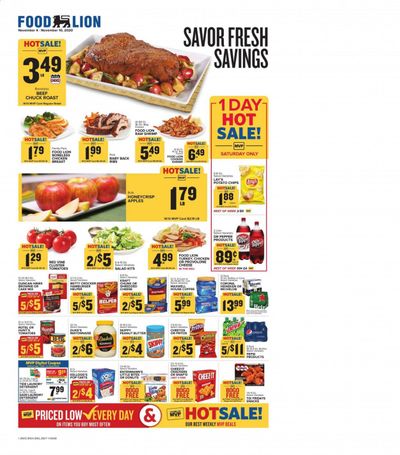 Food Lion (NC) Weekly Ad Flyer November 4 to November 10
