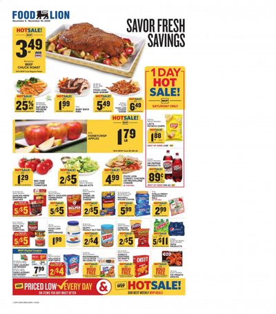 Food Lion (DE) Weekly Ad Flyer November 4 to November 10