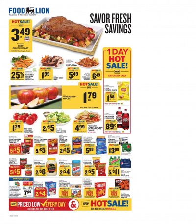 Food Lion (SC) Weekly Ad Flyer November 4 to November 10