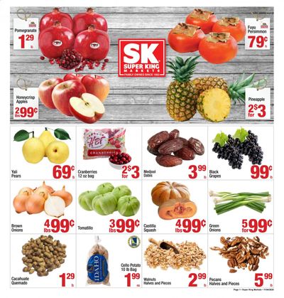 Super King Markets (CA) Weekly Ad Flyer November 4 to November 10