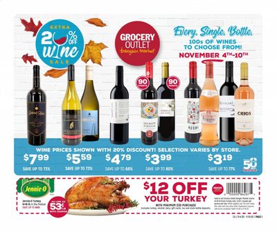 Grocery Outlet Weekly Ad Flyer November 4 to November 10