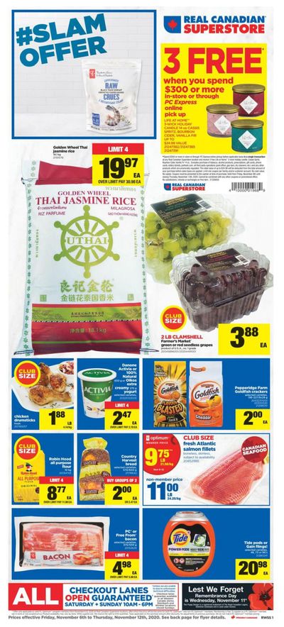 Real Canadian Superstore (West) Flyer November 6 to 12