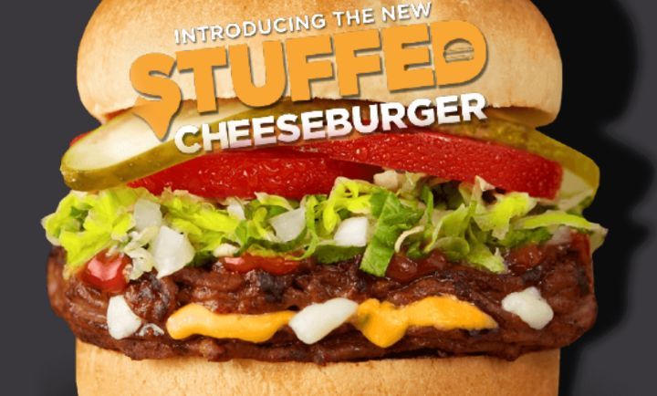 Stuffed Cheeseburger at Harvey's