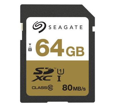 Seagate 64GB 80MB/s SDXC Memory Card At $9.97 For Best Buy Canada