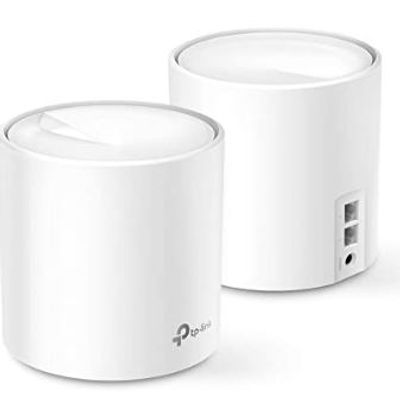 $300 TP-Link WiFi 6 Mesh WiFi, AX3000 Whole Home Mesh WiFi System (deco x60) 2 pack For Amazon Canada
