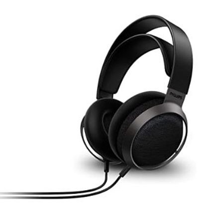 Philips Audio Fidelio X3 Wired Over-Ear Open-Back Headphones, Multi-Layer 50 mm diaphragms, Hi-Res Certified, Premium Finishing - Hear The Difference, Black, 50mm Drivers At $258.70 For Amazon Canada