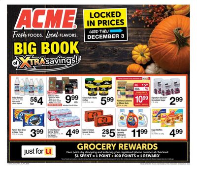 ACME Weekly Ad Flyer November 6 to December 3