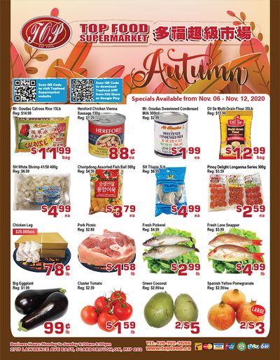 Top Food Supermarket Flyer November 6 to 12