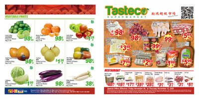 Tasteco Supermarket Flyer November 6 to 12
