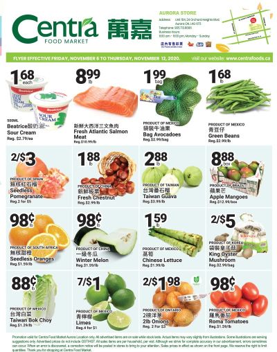 Centra Foods (Aurora) Flyer November 6 to 12