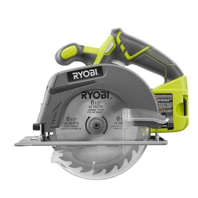 RYOBI 18V ONE+ 6-1/2-inch Cordless Circular Saw (Tool Only) On Sale for $98.00 at Home Depot Canada