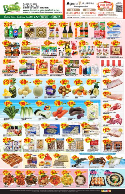 Btrust Supermarket (Mississauga) Flyer November 6 to 12