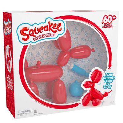 Squeakee the Balloon Dog Interactive Robot Toy (12300) - Red On Sale for $79.99 at Best Buy Canada 