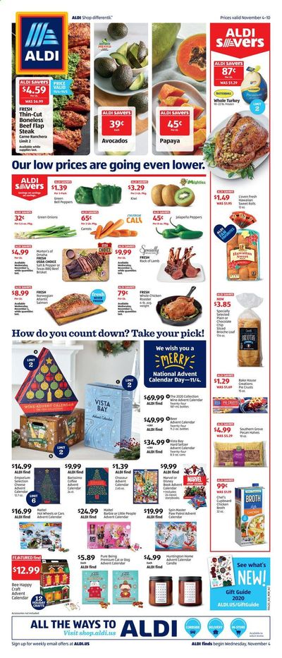 ALDI Weekly Ad Flyer November 4 to November 10