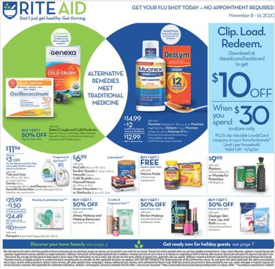 RITE AID Weekly Ad Flyer November 8 to November 14