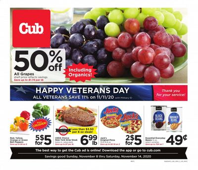 Cub Foods Weekly Ad Flyer November 8 to November 14