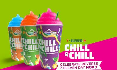 Get a Free Large Slurpee with any delivery order over $10 at 7-Eleven