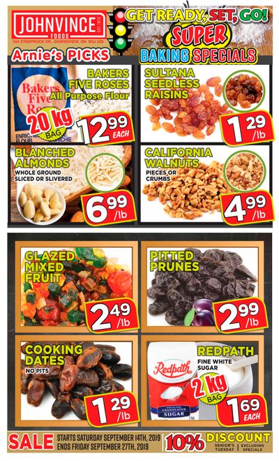 Johnvince Foods Flyer September 14 to 27