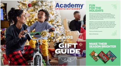 Academy Sports Weekly Ad Flyer November 1 to December 25