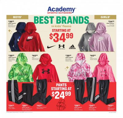 Academy Sports Weekly Ad Flyer November 9 to November 15 Academy Sports Weekly Ad Flyer November 9 to November 15