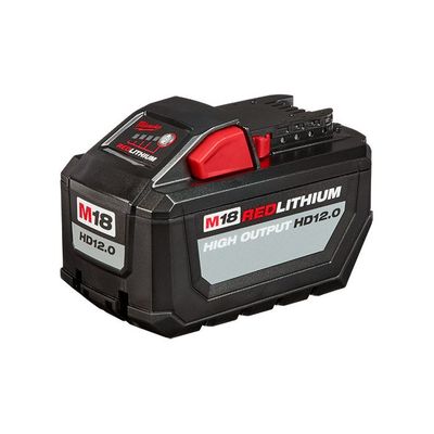 Milwaukee Tool M18 18V Lithium-Ion High Demand (HD) HIGH OUTPUT 12.0 Ah REDLITHIUM Battery Pack On Sale for $ 199.00  at Home Depot Canada