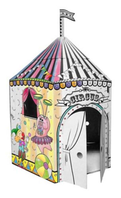 My Circus Tent Cardboard Playhouse  On Sale for $14.93 at Canadian Tire Canada