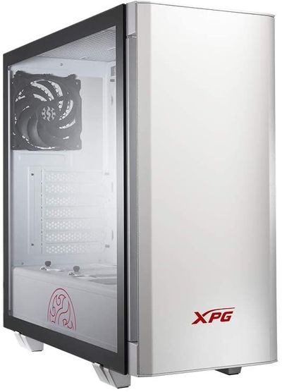 XPG Invader Mid-Tower Brushed Aluminum PC Case White On Sale for $ 99.99 (Save $ 30.00) at Amazon Canada