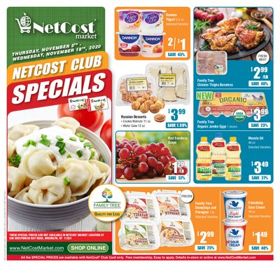 NetCost Weekly Ad Flyer November 5 to November 18, 2020