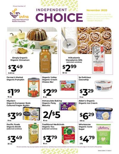 Fresh Plus Monthly Ad Flyer November to December, 2020