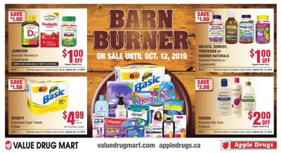 Value Drug Mart Barn Burner Flyer September 15 to October 12