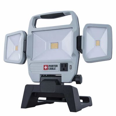 Porter Cable Triple Head Folding Work Light On Sale for $  47.99 (Save $ 10.00) at Costco Canada